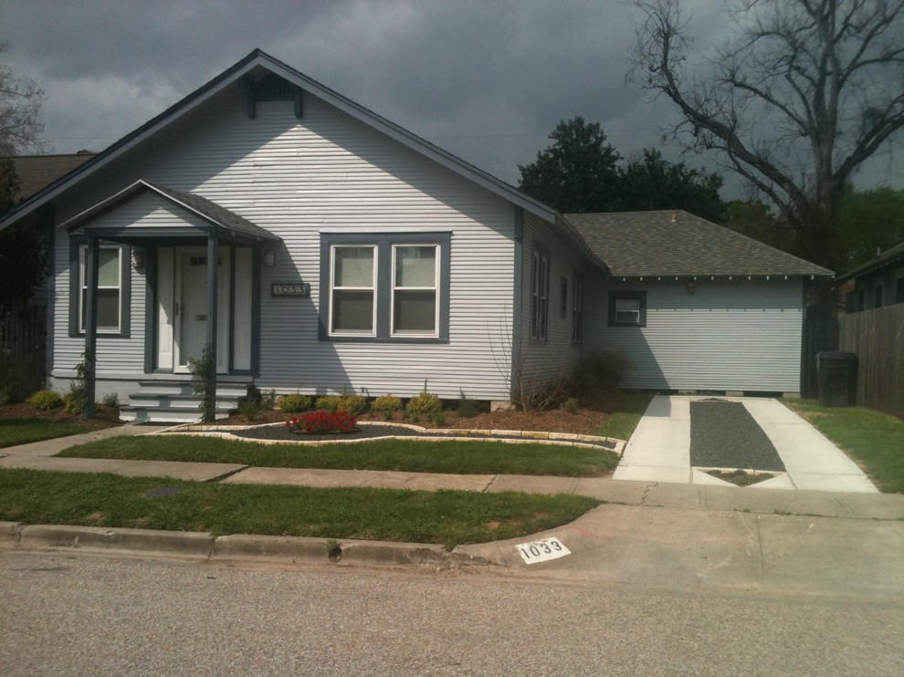 Exterior Paint Schemes Exterior Traditional with 1940s Style Driveway Bungalow1