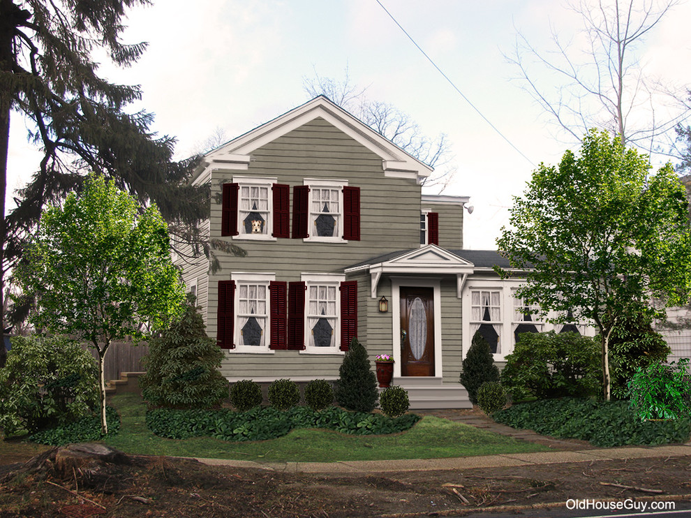 Exterior Paint Schemes Exterior Traditional with Antique Exterior House Paint