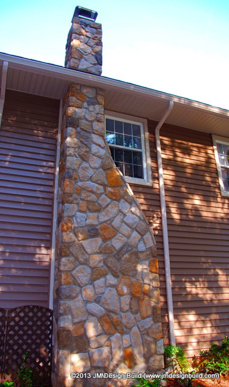 Exterior Stone Veneer Exterior Traditional with Chimney Exterior Stone 