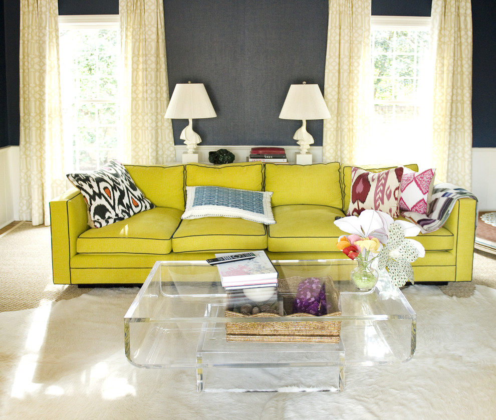 Extra Long Sofas Living Room Eclectic with Area Rug Bold Colors