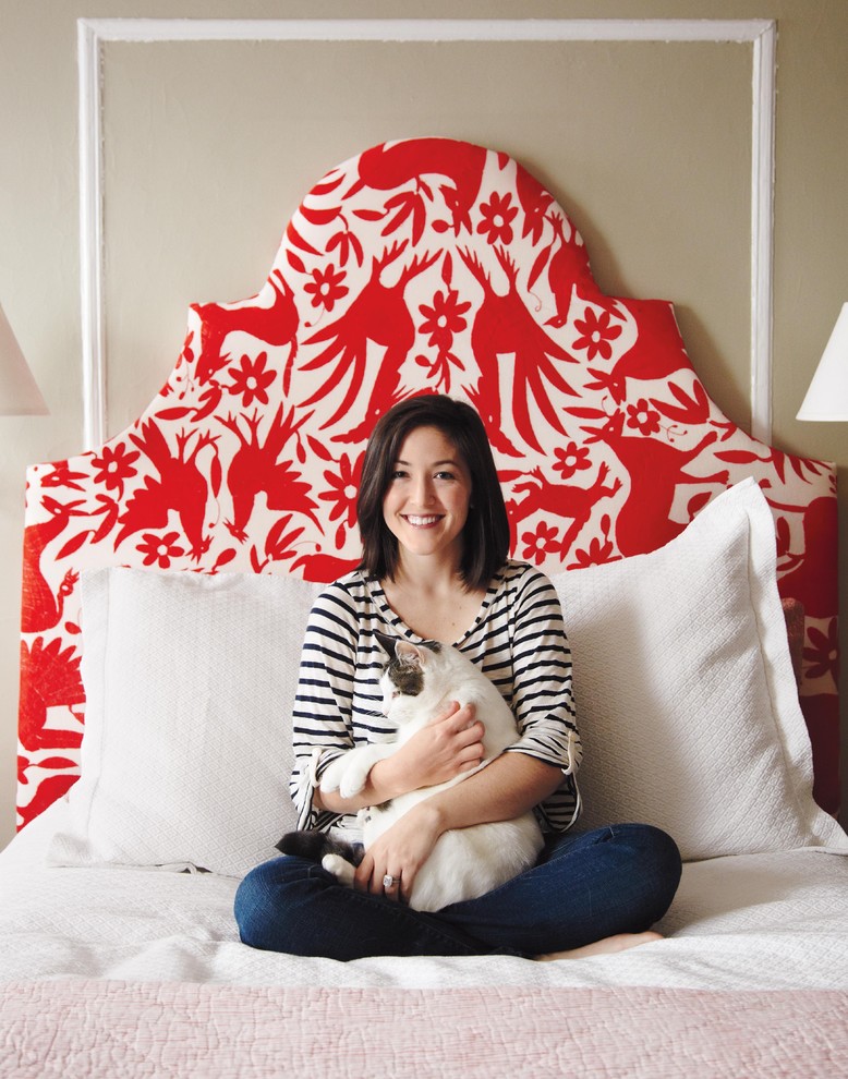 Fabric for Headboard Spaces Eclectic with None 