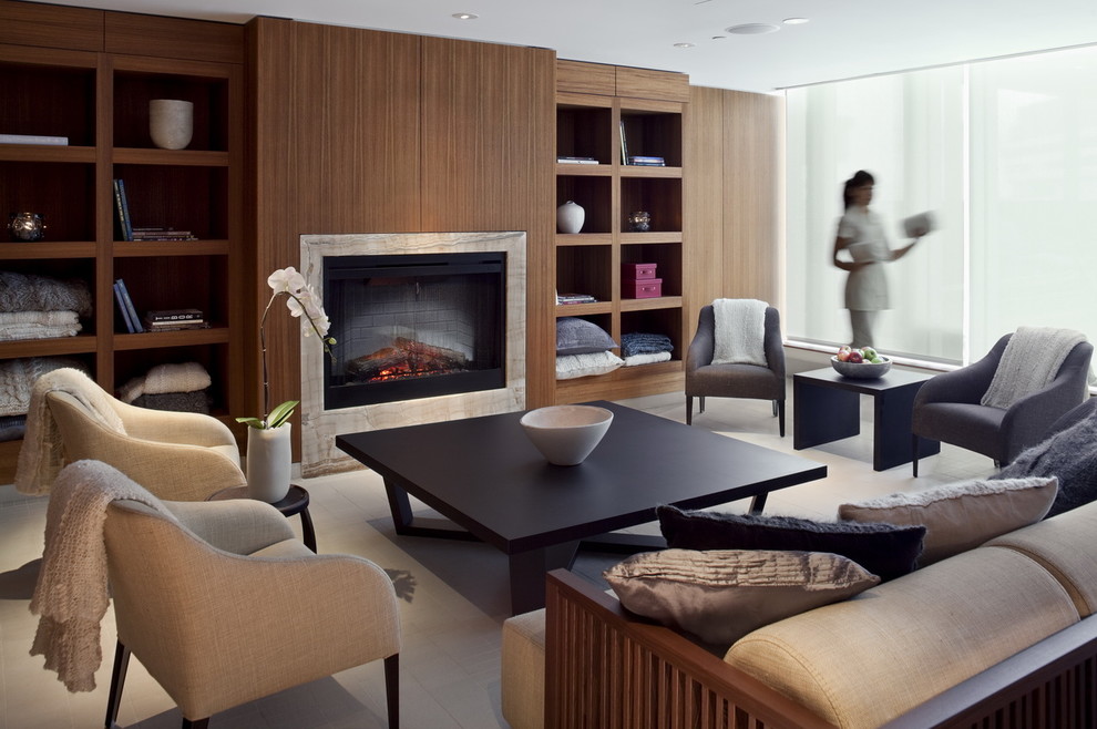 Family Room Furniture Layout Family Room Contemporary with Built in Shelves Built