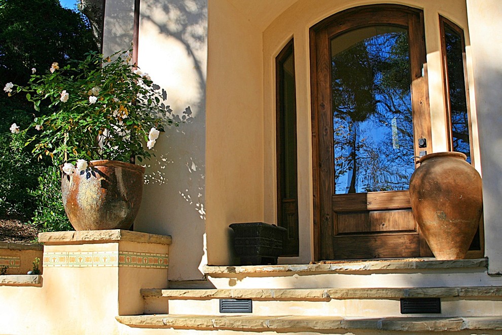 Fancy Front Doors Exterior Mediterranean with Arched Doors Entry Door