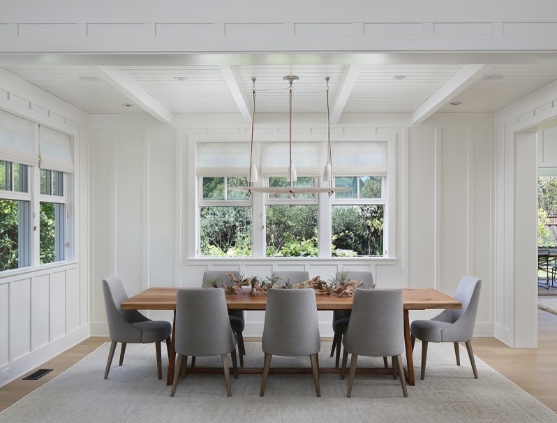 Farm Dining Room Tables Dining Room Farmhouse with Air Plants Architect Bright