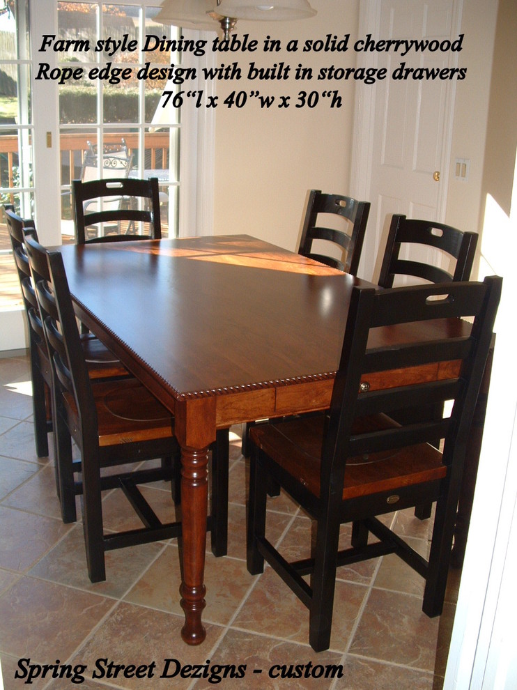 Farm Dining Room Tables Dining Room Traditional with Chair Dining Room Table