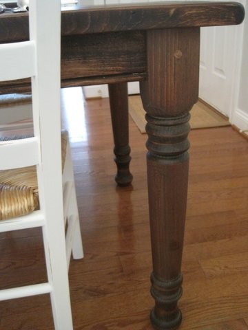 Farm Table Dining Room Dining Room Traditional with Custom Custom Farm Table
