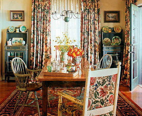 Farm Table Dining Room Spaces Traditional with Antique Farm Table Dining