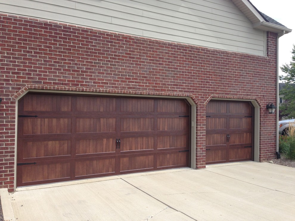 Faux Wood Garage Doors Garage and Shed Traditional with Custom Garage Doors Detroit
