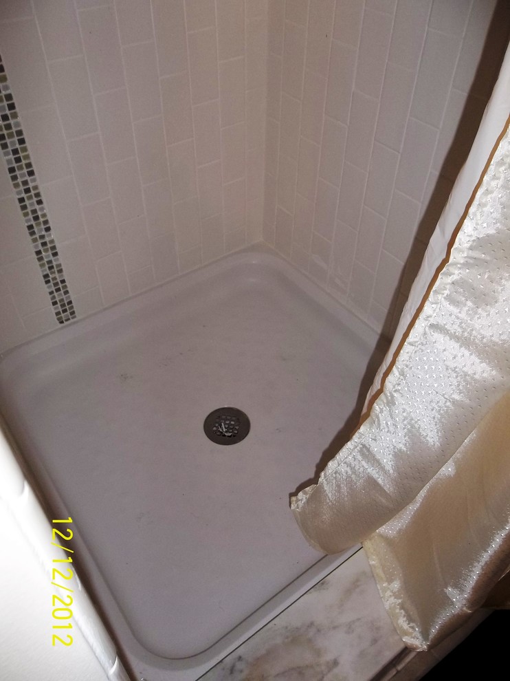 Fiberglass Shower Pan Bathroom Traditional with American Standard Fiberglass Shower
