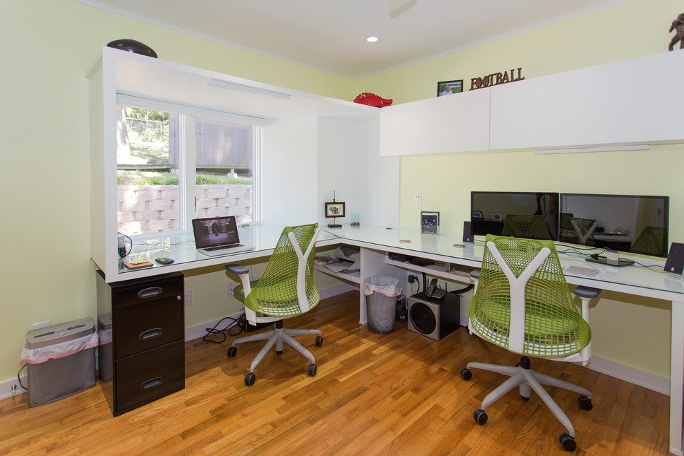 File Cabinet Desk Home Office Contemporary with None 