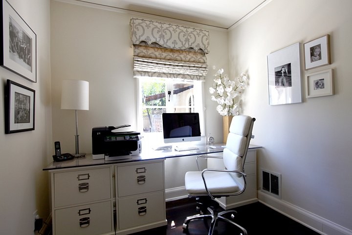 File Cabinet Desk Home Office Contemporary with None 1