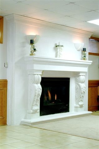 Fireplace Mantel Shelves Living Room Contemporary with Cast Stone Fireplace Mantel