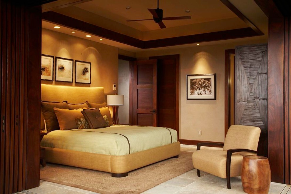 Fitted Bed Covers Bedroom Tropical with None 