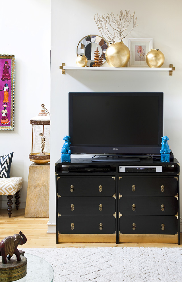Floating Shelf for Tv Living Room Eclectic with Asian Hardware Foo Dogs