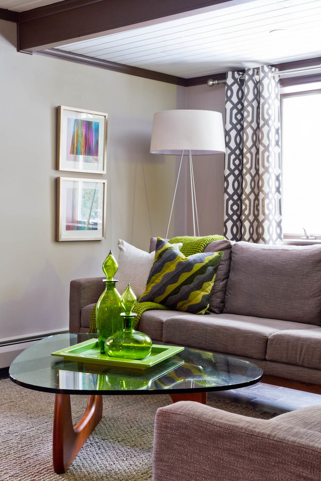 Floor Lamp with Tray Living Room Eclectic with None 