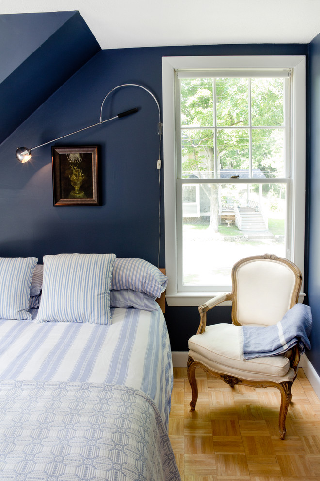 Floor Reading Lamps Bedroom Beach with Baseboards Dark Walls Louis