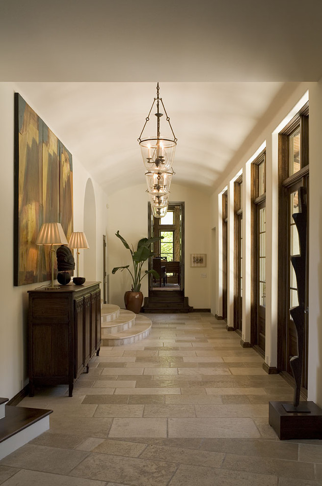 Foyer Light Fixtures Hall Traditional with Arched Doorway Art Cabinet