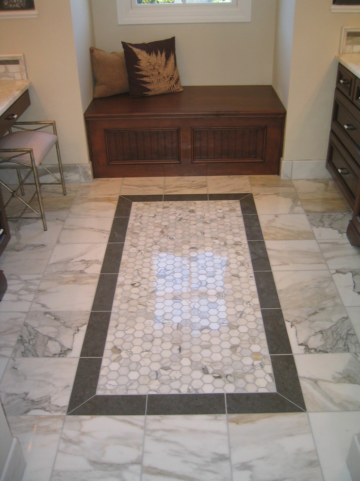 Foyer Tile Designs Entry Traditional with None 