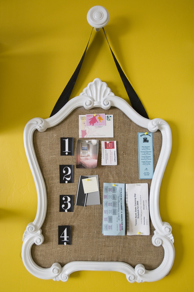 Framed Cork Board Home Office Eclectic with None 