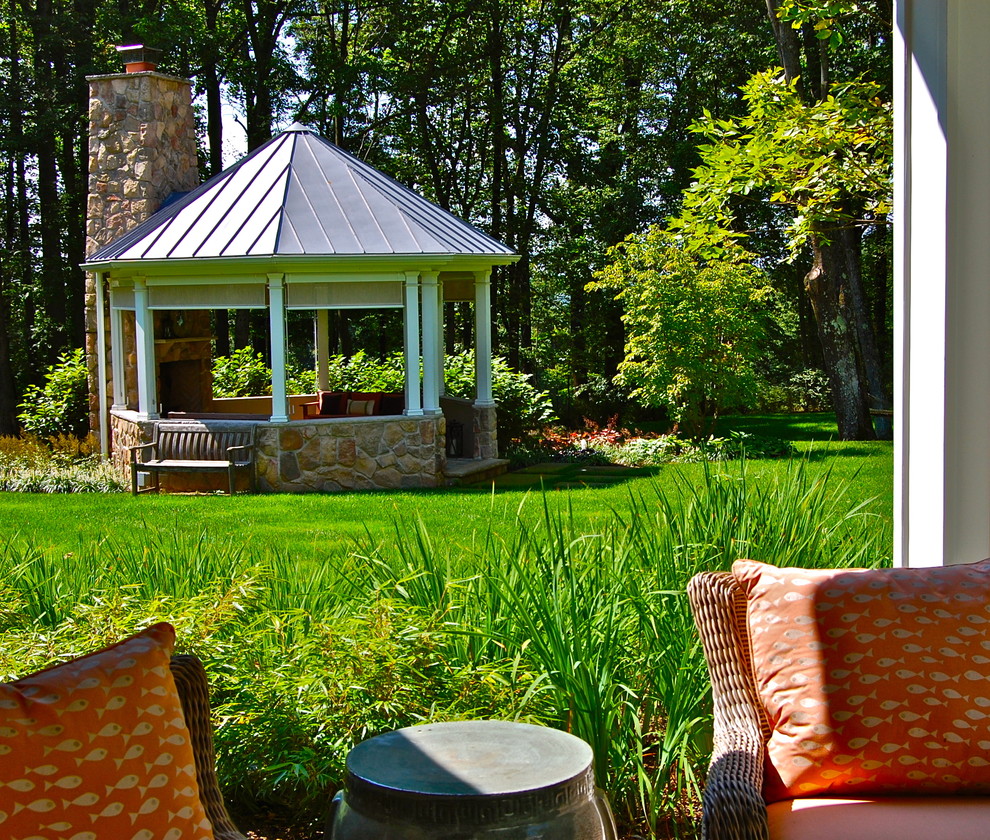 Free Standing Gazebo Landscape Traditional with Design Furniture Garden Gazebo