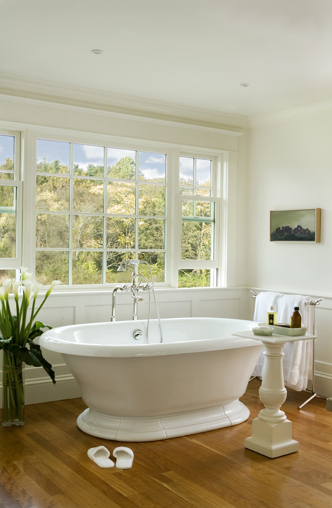 Free Standing Towel Rack Bathroom Traditional with Floor Mount Tub Filler