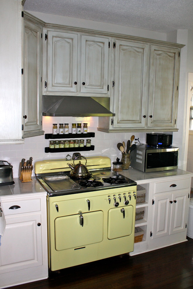 French Country Kitchen Cabinets Kitchen Eclectic with Custom Paint French Country1