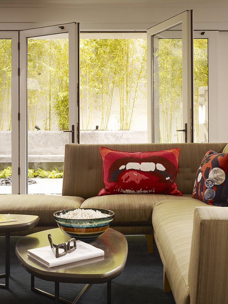 French Door Hardware Family Room Contemporary with Bamboo Corner Sofa Decorative