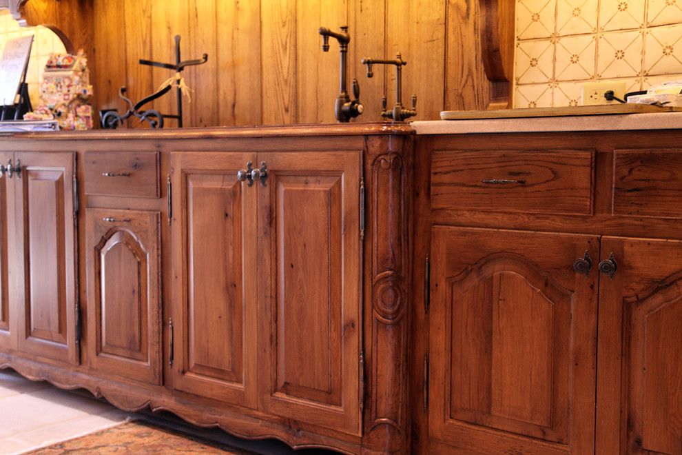 French Kitchen Cabinets Kitchen Traditional with None 