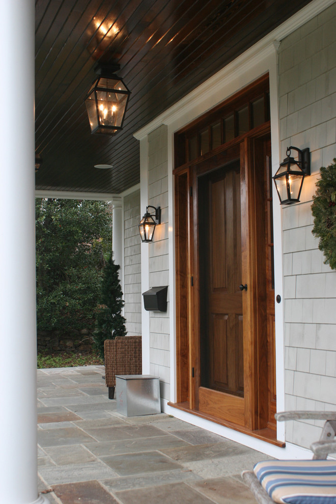 Front Door Wreaths Entry Traditional with Covered Entry Dark Ceiling