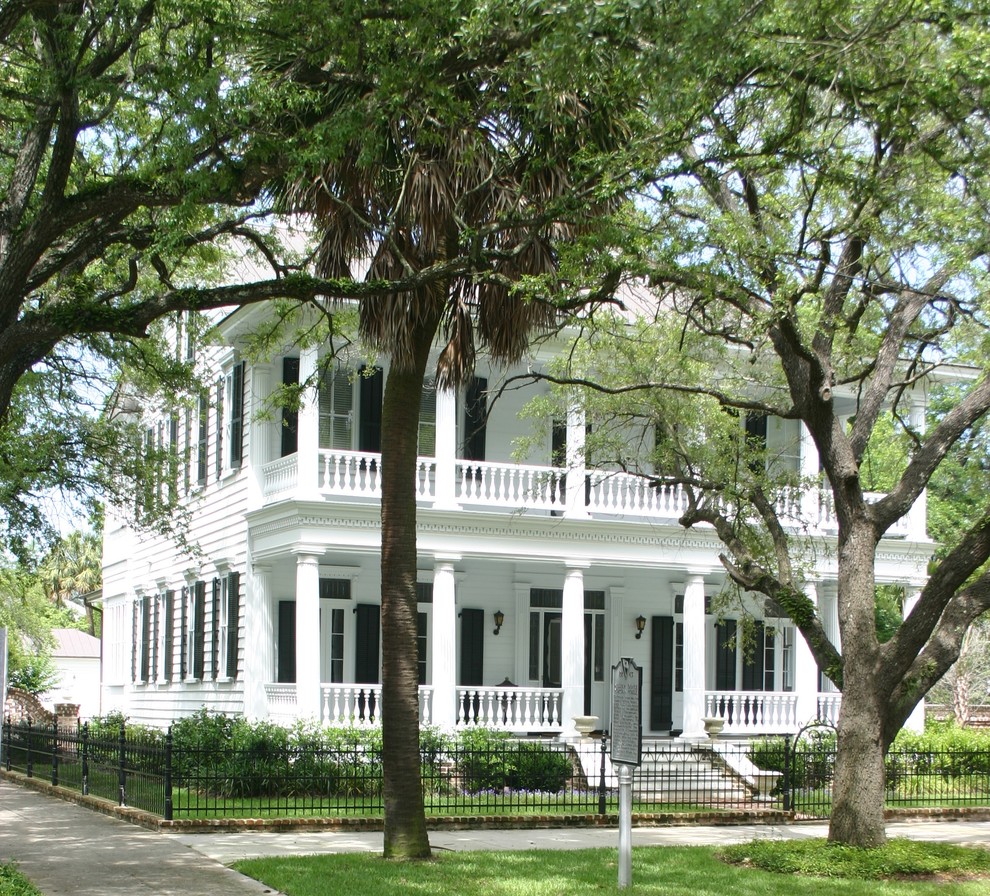 front porch columns Spaces with historic preservation historic renovation