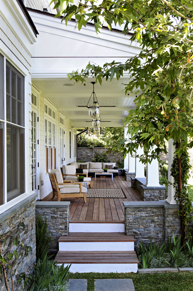Front Porch Furniture Ideas Porch Traditional with Bell Pendant Lighting Deck