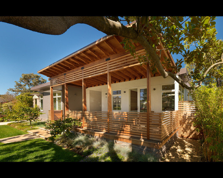 Front Porch Railing Porch Modern with None 