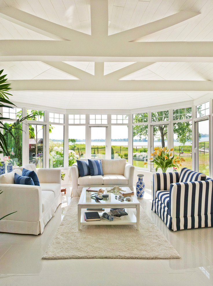 Furniture for Sunroom Sunroom Traditional with Area Rug Coffee Table