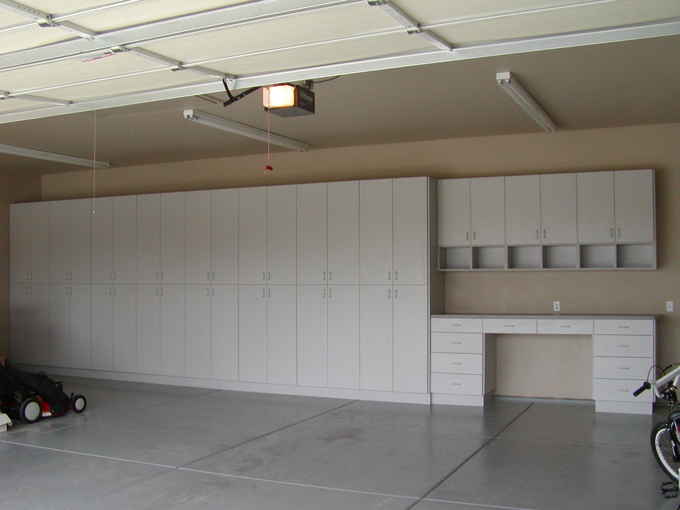 Garage Cabinet Ideas Garage and Shed Contemporary with Built in Storage Custom Made Dream