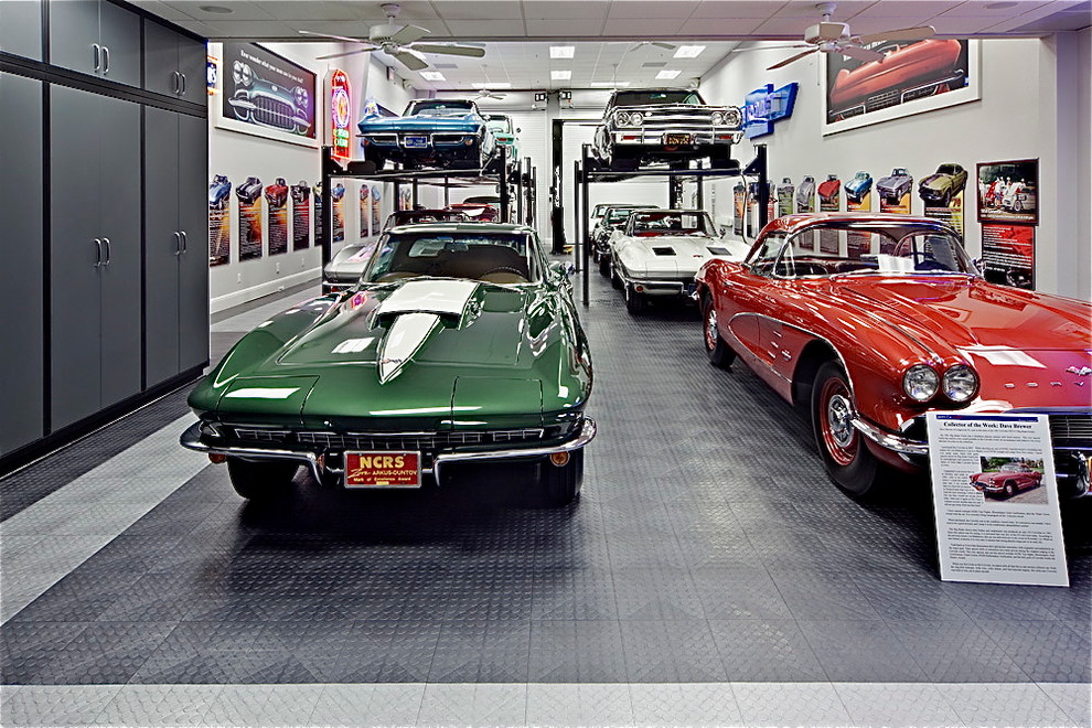 Garage Flooring Ideas Garage and Shed Traditional with Garage Coatings Garage Design