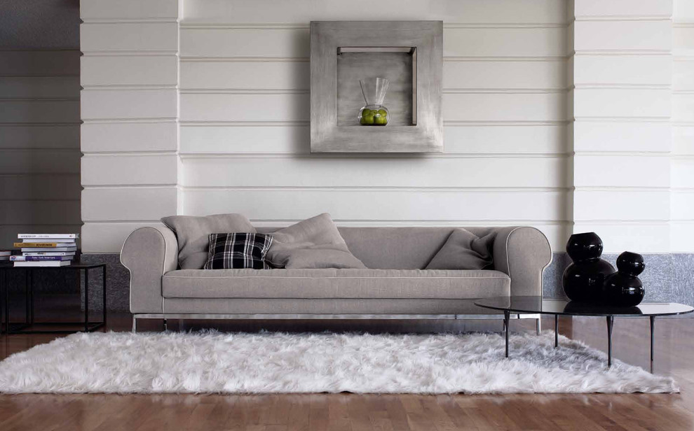 Garage Wall Panels Living Room Modern with Chrome Modern Sofa Sheepskin