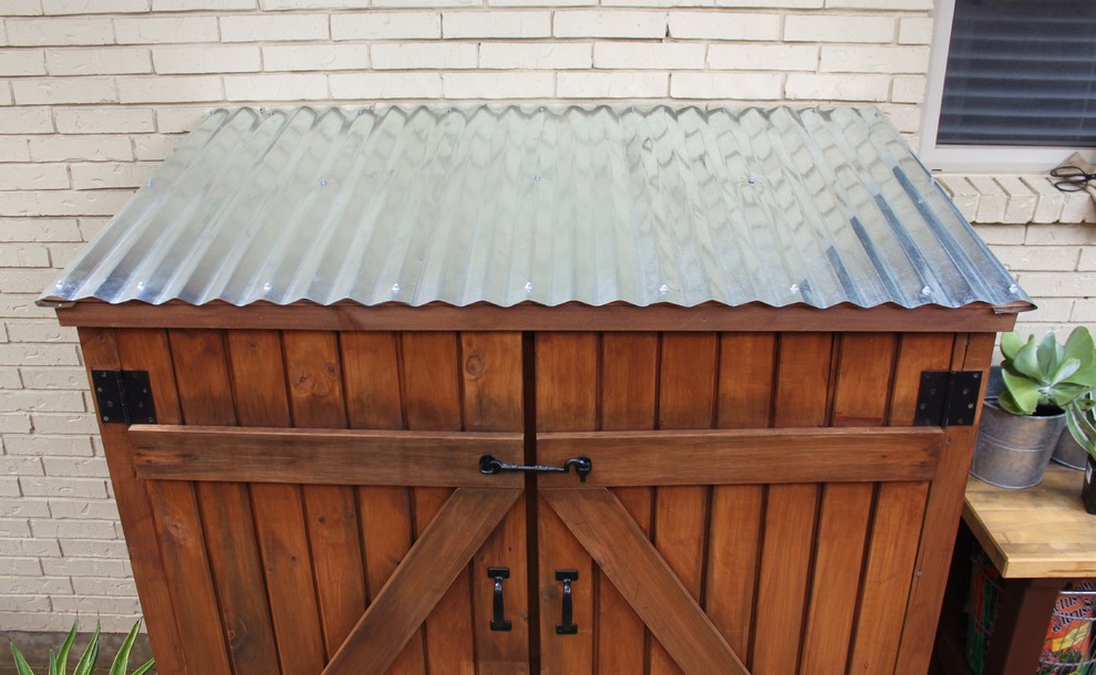 Garbage Can Enclosures Patio Contemporary with Cedar Trim Modern Fence