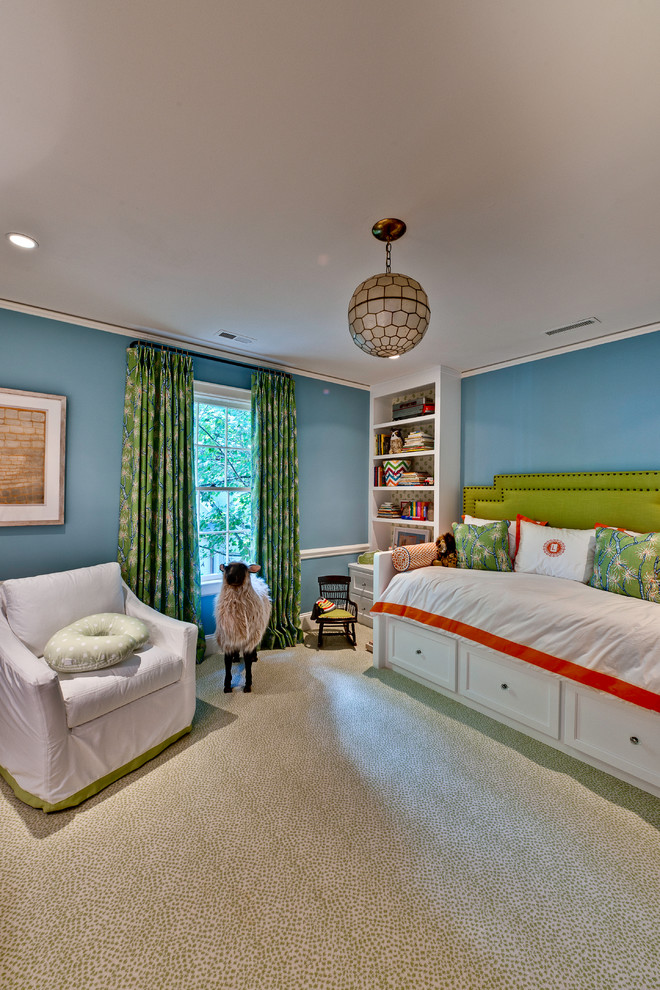 General Contractor Philadelphia Kids Eclectic with Bedroom Blue Bookcase Bright