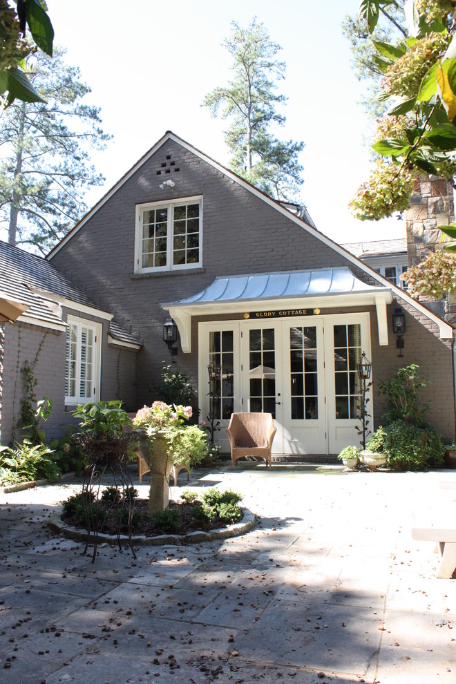 General Contractors Atlanta Ga Patio Traditional with Brick Covered Entry Cupola