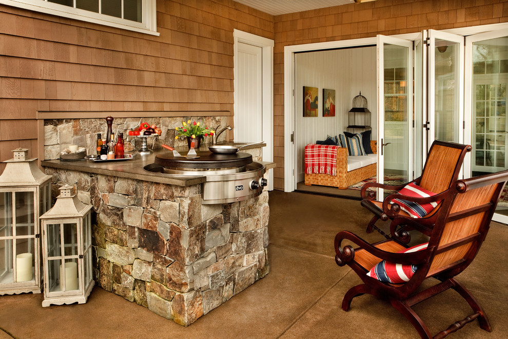 Gifts for Cooks Patio Traditional with Barbecue Covered Patio French