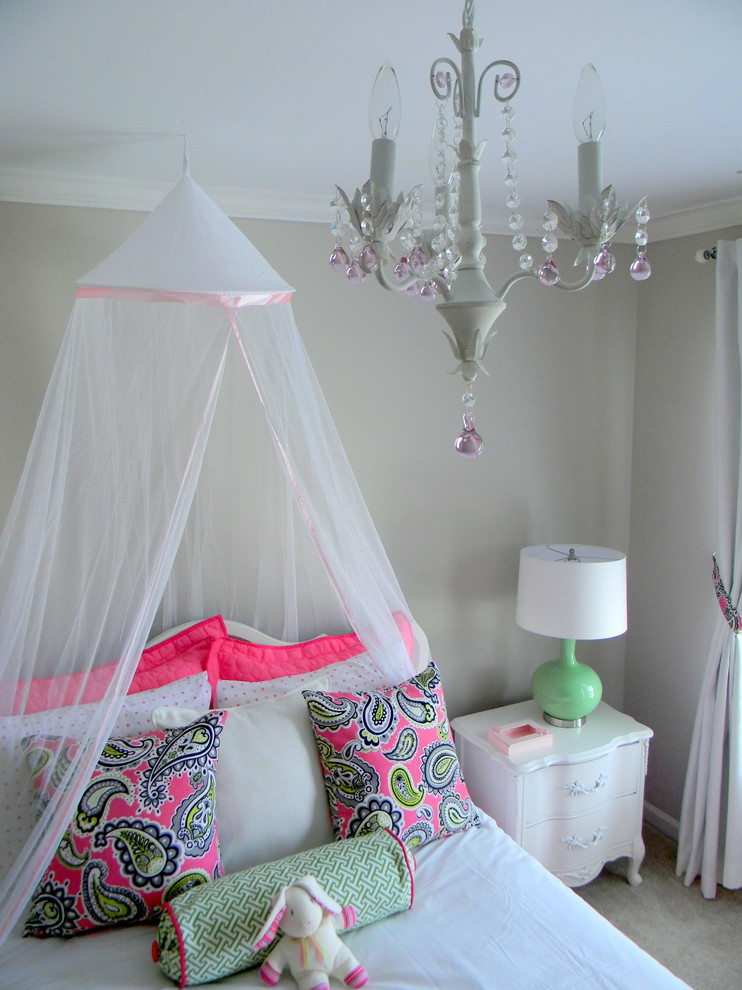 Girls Room Chandelier Kids Rustic with Bed Pillows Bedroom Bedside