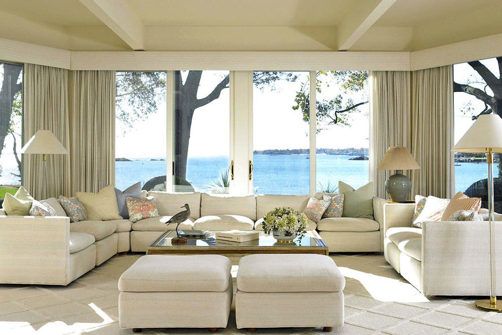 Glass Cocktail Tables Living Room Beach with Cornice Board Glass Cocktail