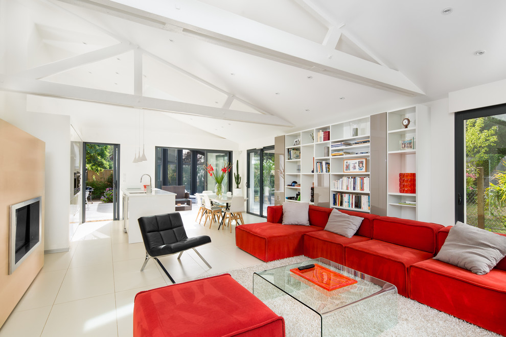 Glass Cocktail Tables Living Room Contemporary with Bord De Mer Bright