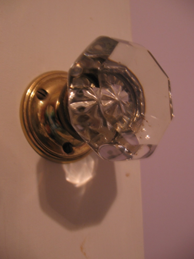 Glass Door Knobs Closet Eclectic with None 