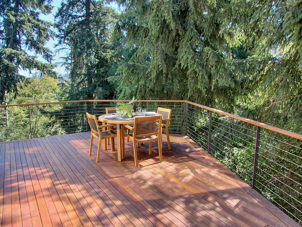 Glass Railing Cost Deck Contemporary with Cantilever Deck Handrail Neutral