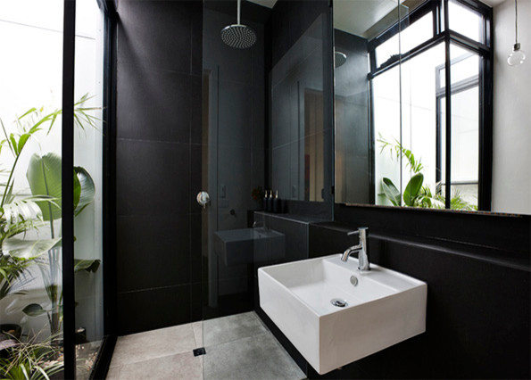 Glass Shower Screens Bathroom Contemporary with Architect Architectual Australia Australian
