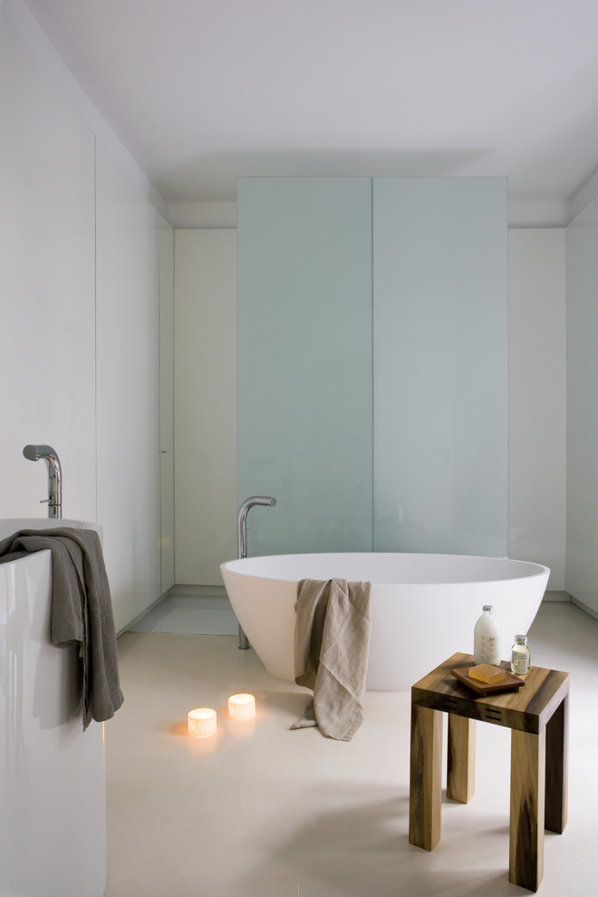 Glass Shower Screens Bathroom Contemporary with Contemporary Tub Egg Tub
