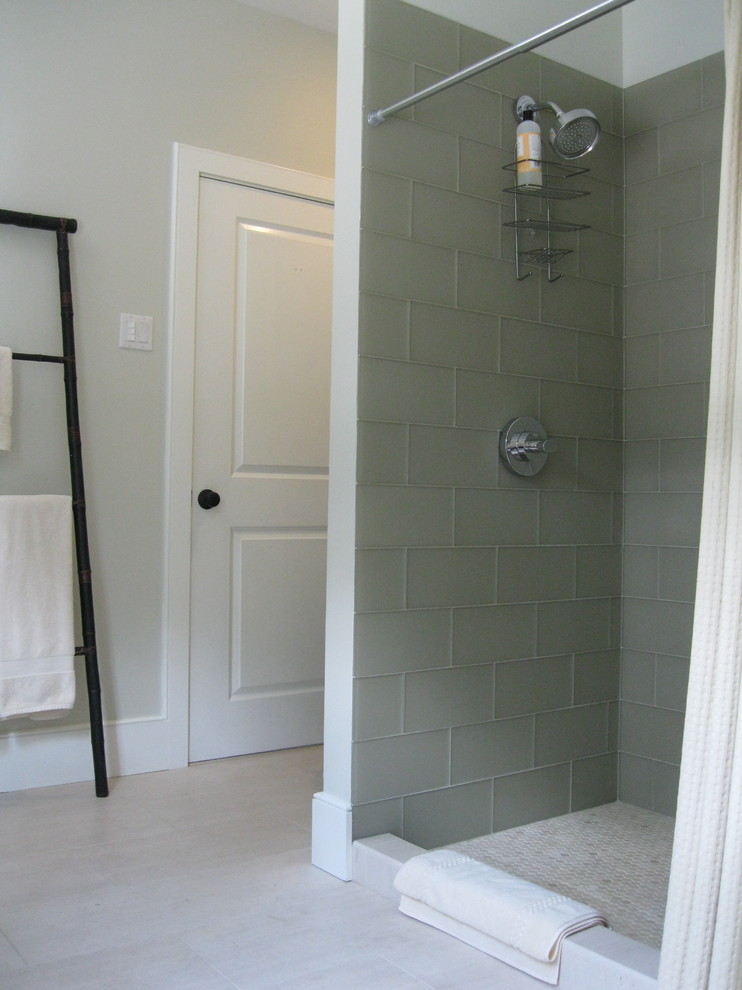 Glass Subway Tile Shower Bathroom Asian with Bathroom Glass Tile Glass