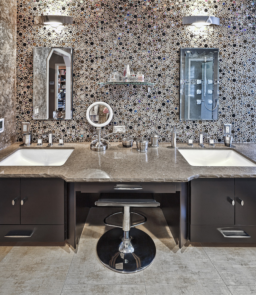 Glass Tile Store Bathroom Contemporary with Bathroom Lighting Bathroom Mirror1