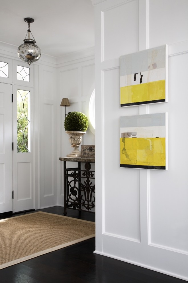 Glass Wall Art Panels Entry Transitional with Area Rug Art Baseboard